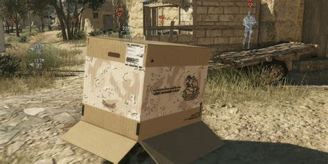 how to make metal gear solid cardboard box|snake in cardboard box.